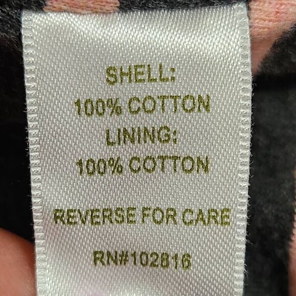 Garnet Hill relaxed knit blazer cotton gray peach stripe one button size 10 - Picture 6 of 8